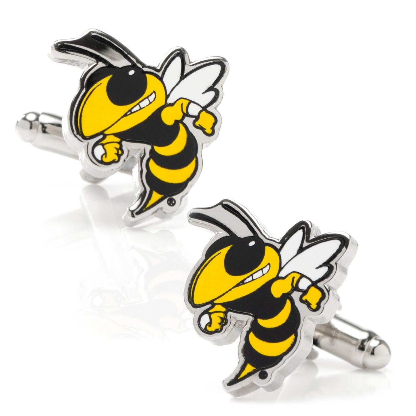 NCAA Georgia Tech Yellow Jackets Cufflinks - Cufflinks.com - Flyclothing LLC