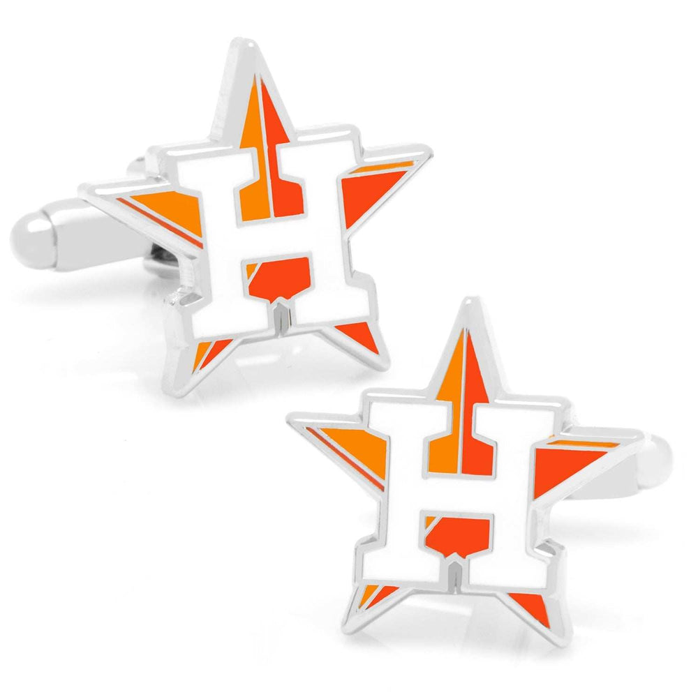 MLB Houston Astros Cufflinks and Tie Bar Gift Set - Cufflinks.com - Flyclothing LLC