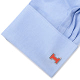 NCAA University of Illinois Fighting Illini Cufflinks - Cufflinks.com - Flyclothing LLC