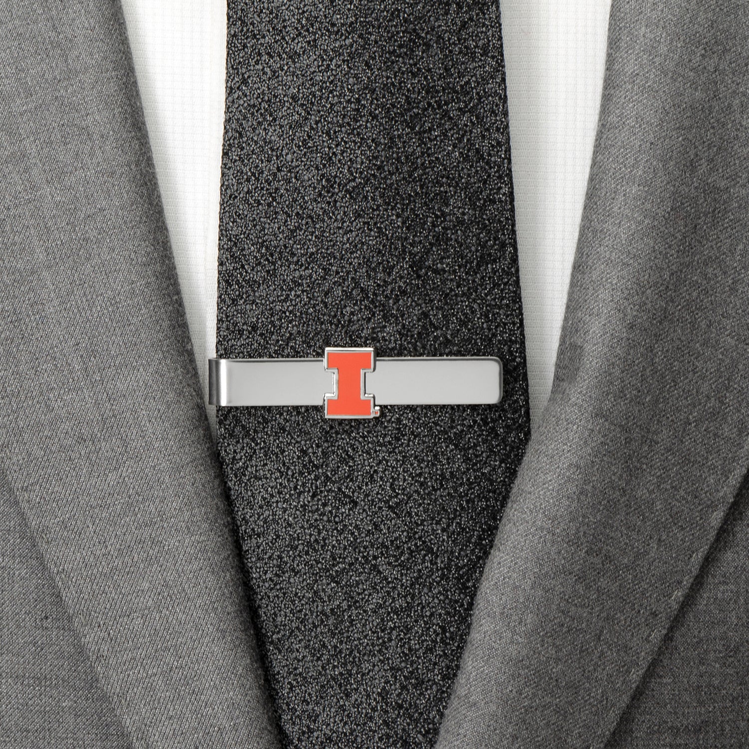 NCAA University of Illinois Fighting Illini Tie Bar - Cufflinks.com - Flyclothing LLC