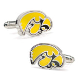 NCAA University of Iowa Hawkeyes Cufflinks - Cufflinks.com - Flyclothing LLC