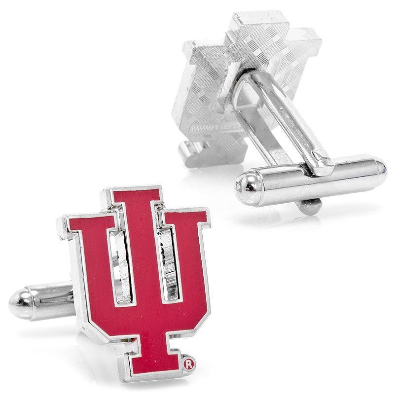 NCAA Indiana University Hoosiers Cufflinks - Cufflinks.com - Flyclothing LLC