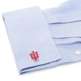 NCAA Indiana University Hoosiers Cufflinks - Cufflinks.com - Flyclothing LLC