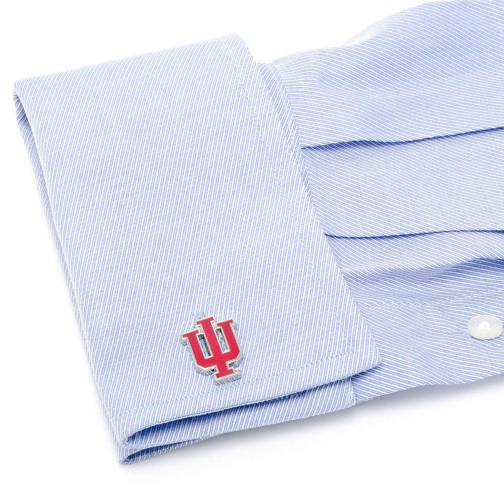 NCAA Indiana University Hoosiers Cufflinks - Cufflinks.com - Flyclothing LLC