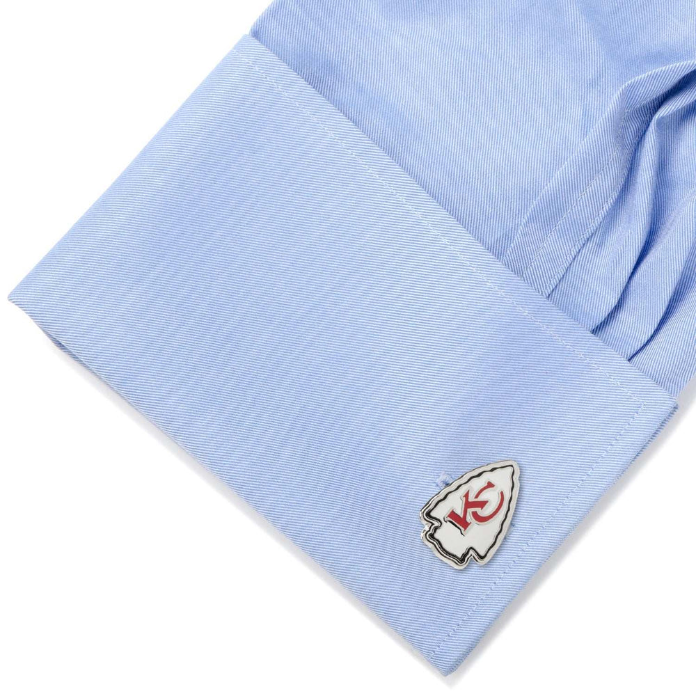 NFL Kansas City Chiefs Cufflinks - Cufflinks.com - Flyclothing LLC