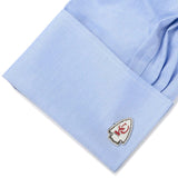NFL Kansas City Chiefs Cufflinks - Cufflinks.com - Flyclothing LLC