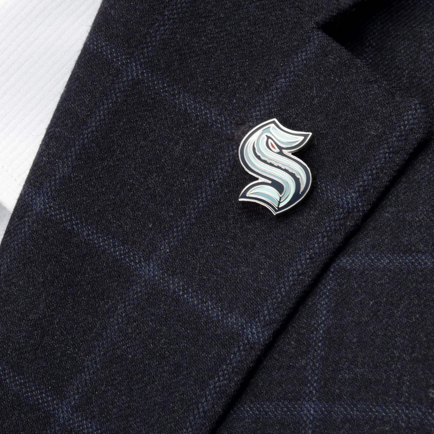 NHL Seattle Kraken Lapel Pin - Cufflinks.com - Flyclothing LLC