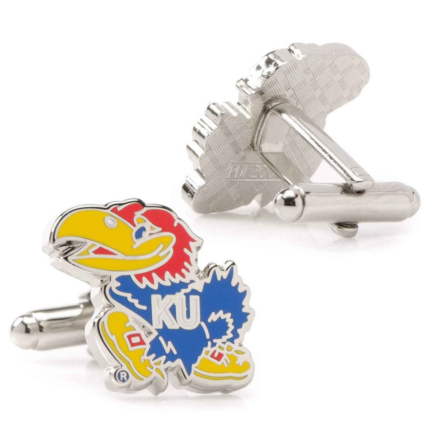 NCAA University of Kansas Jayhawks Cufflinks - Cufflinks.com - Flyclothing LLC