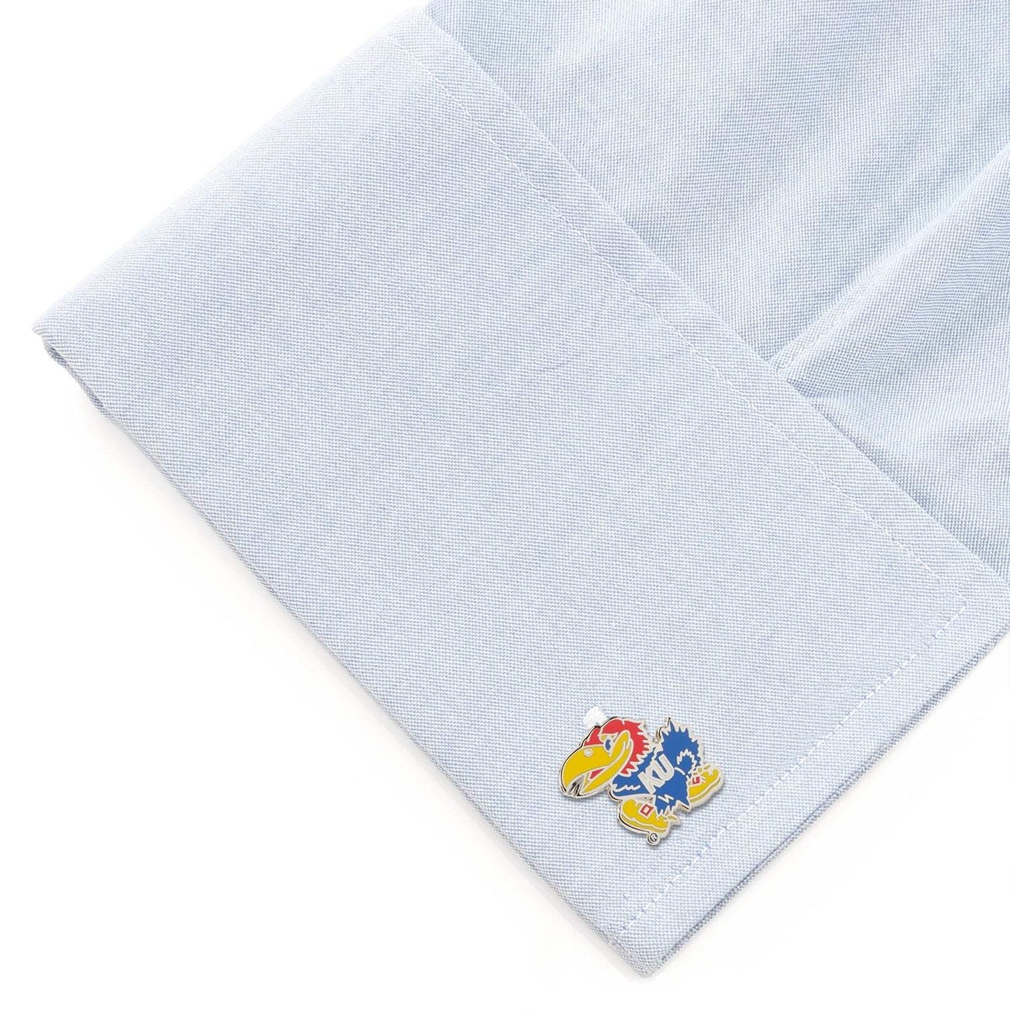 NCAA University of Kansas Jayhawks Cufflinks - Cufflinks.com - Flyclothing LLC