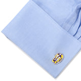 NCAA LSU Tiger's Eye Cufflinks - Cufflinks.com - Flyclothing LLC