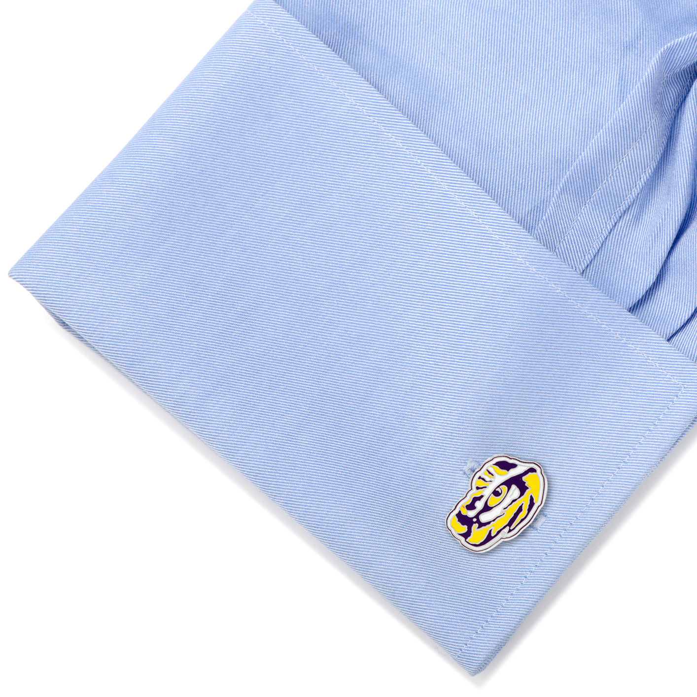 NCAA LSU Tiger's Eye Cufflinks - Cufflinks.com - Flyclothing LLC
