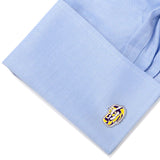 NCAA LSU Tiger's Eye Cufflinks