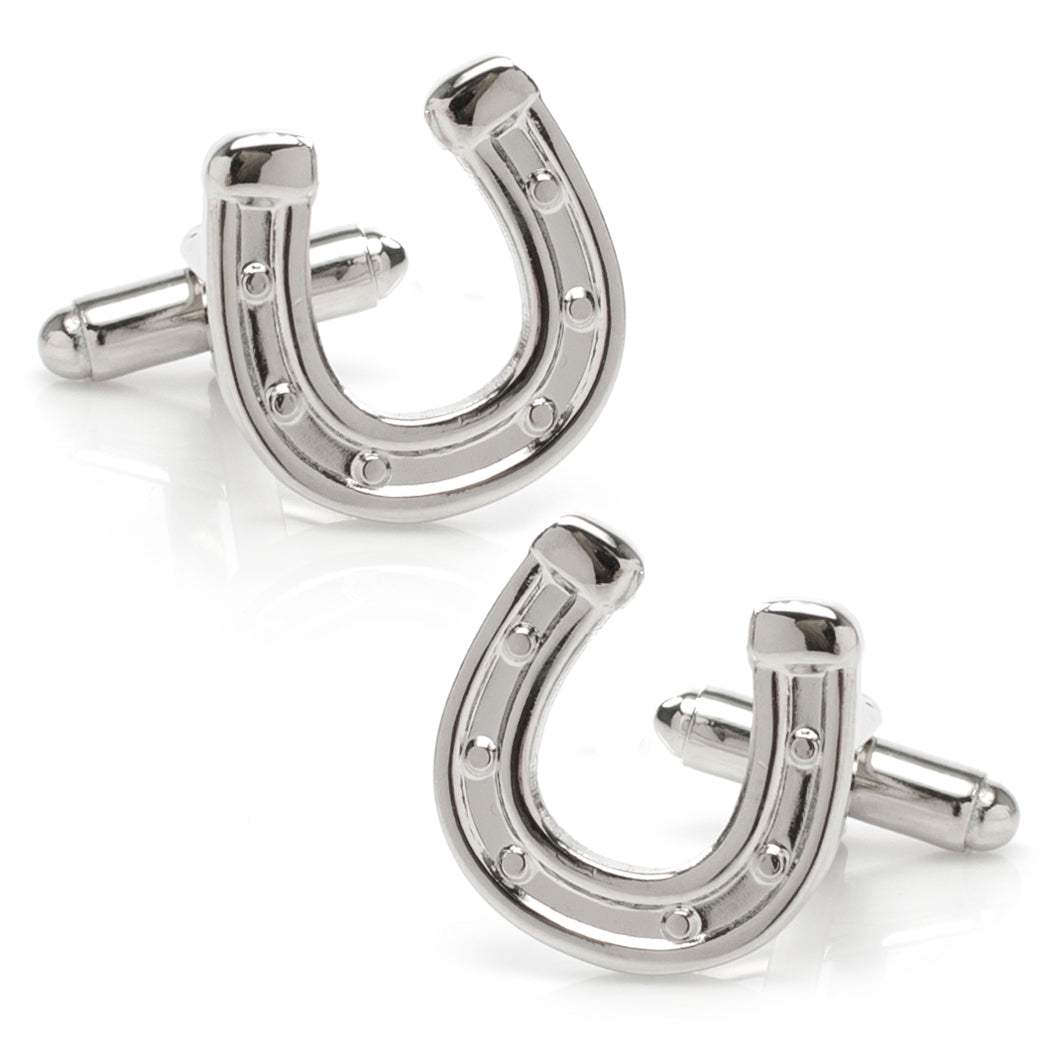 Horseshoe Cufflinks - Cufflinks.com - Flyclothing LLC