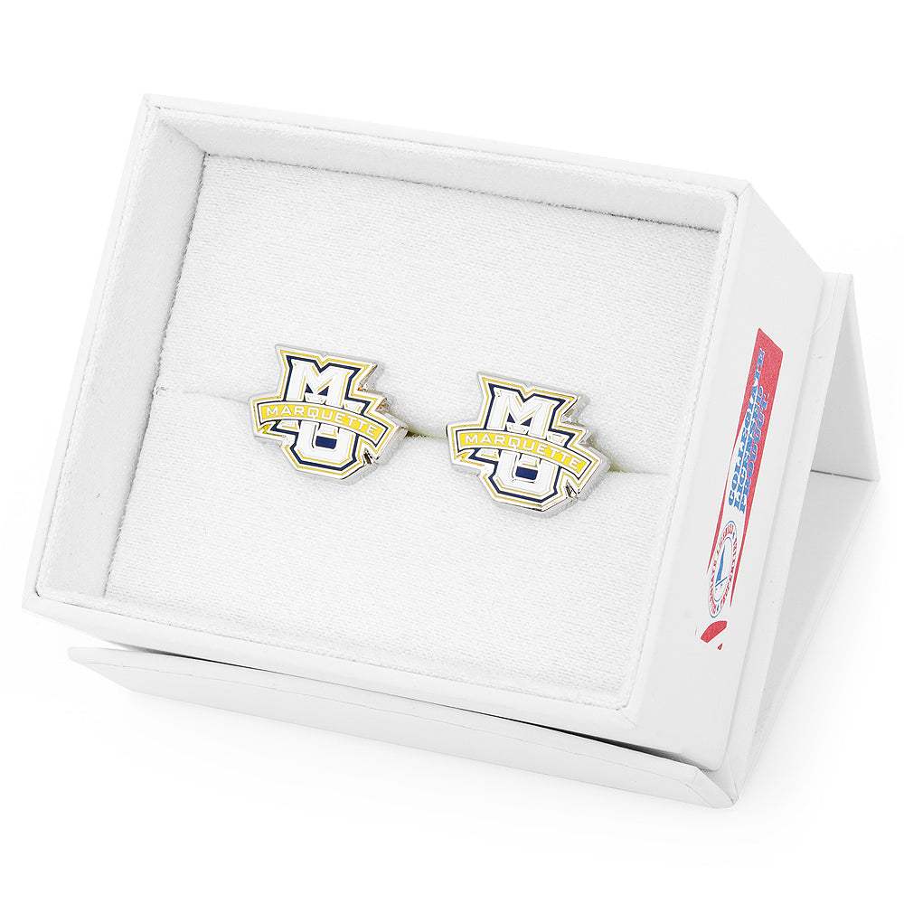 NCAA Marquette Golden Eagle Cufflinks - Cufflinks.com - Flyclothing LLC