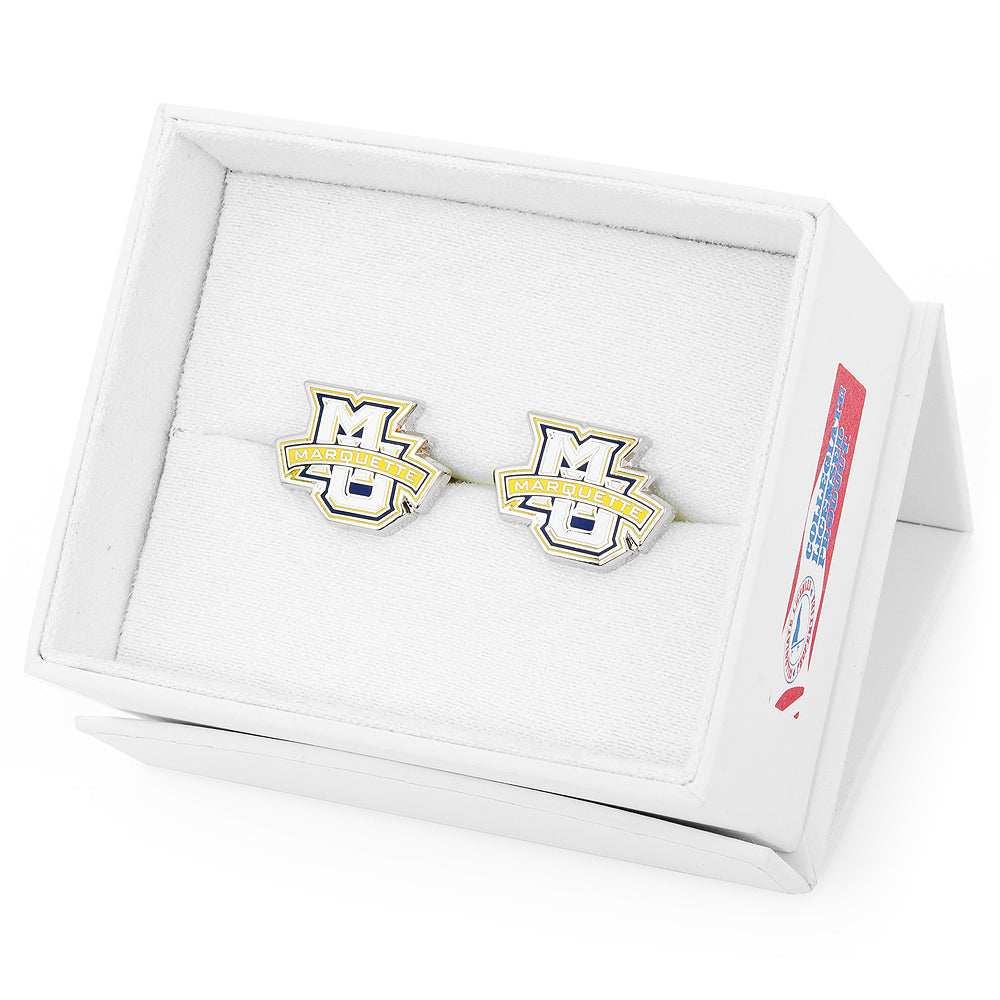 NCAA Marquette Golden Eagle Cufflinks - Cufflinks.com - Flyclothing LLC