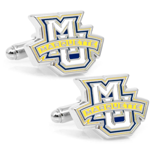 NCAA Marquette Golden Eagle Cufflinks - Cufflinks.com - Flyclothing LLC