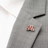 NCAA Minnesota Gophers Cufflinks and Lapel Pin Gift Set - Cufflinks.com - Flyclothing LLC