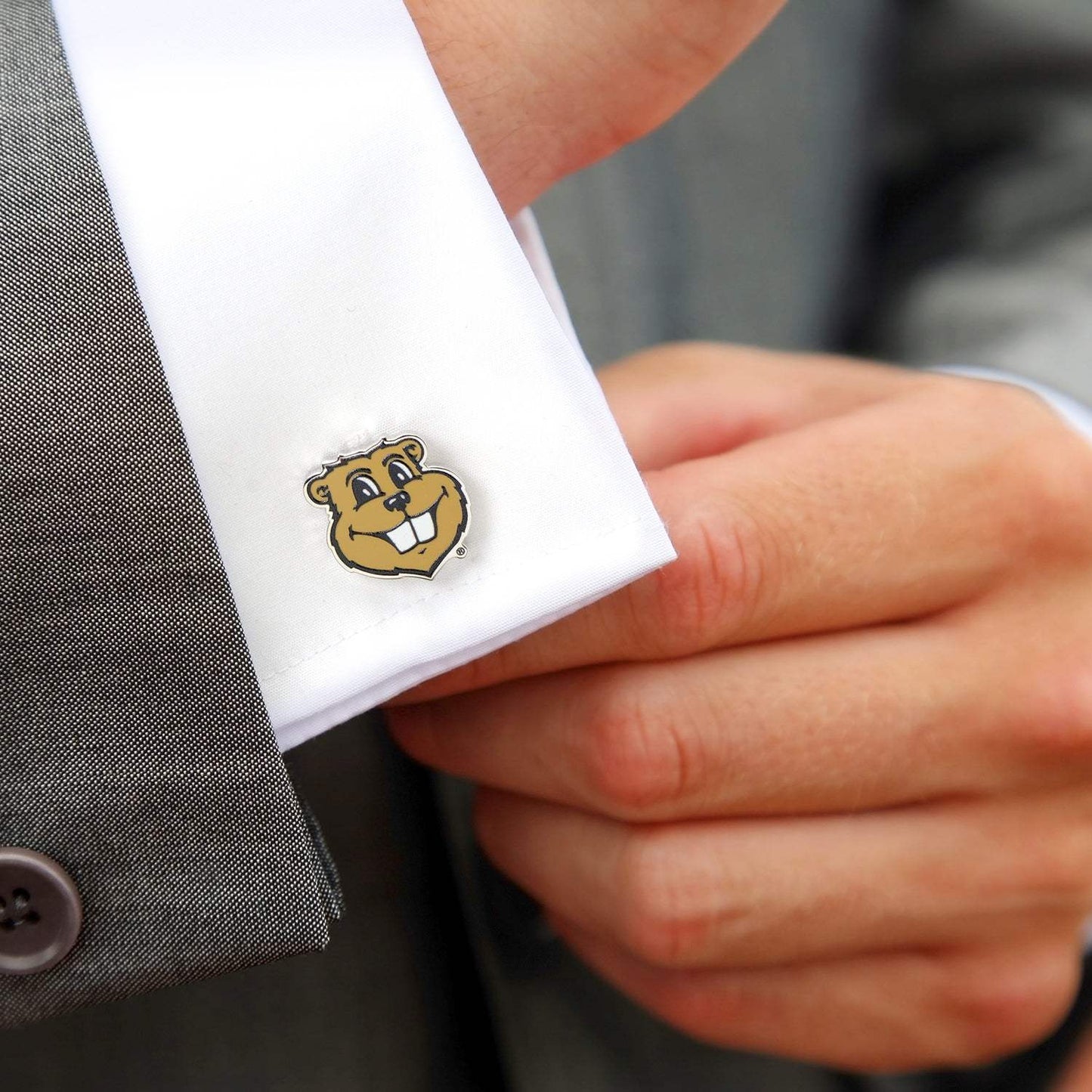 NCAA Minnesota Gophers Mascot Cufflinks - Cufflinks.com - Flyclothing LLC