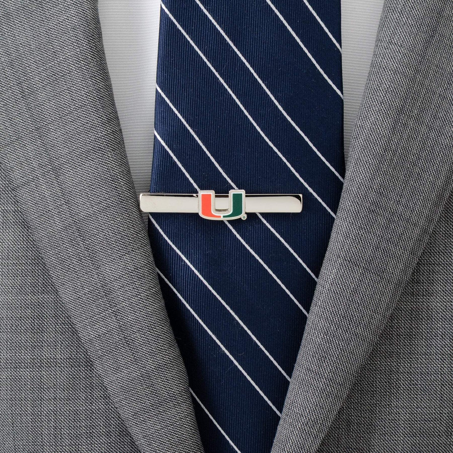 NCAA University of Miami Hurricanes Tie Clip - Cufflinks.com - Flyclothing LLC