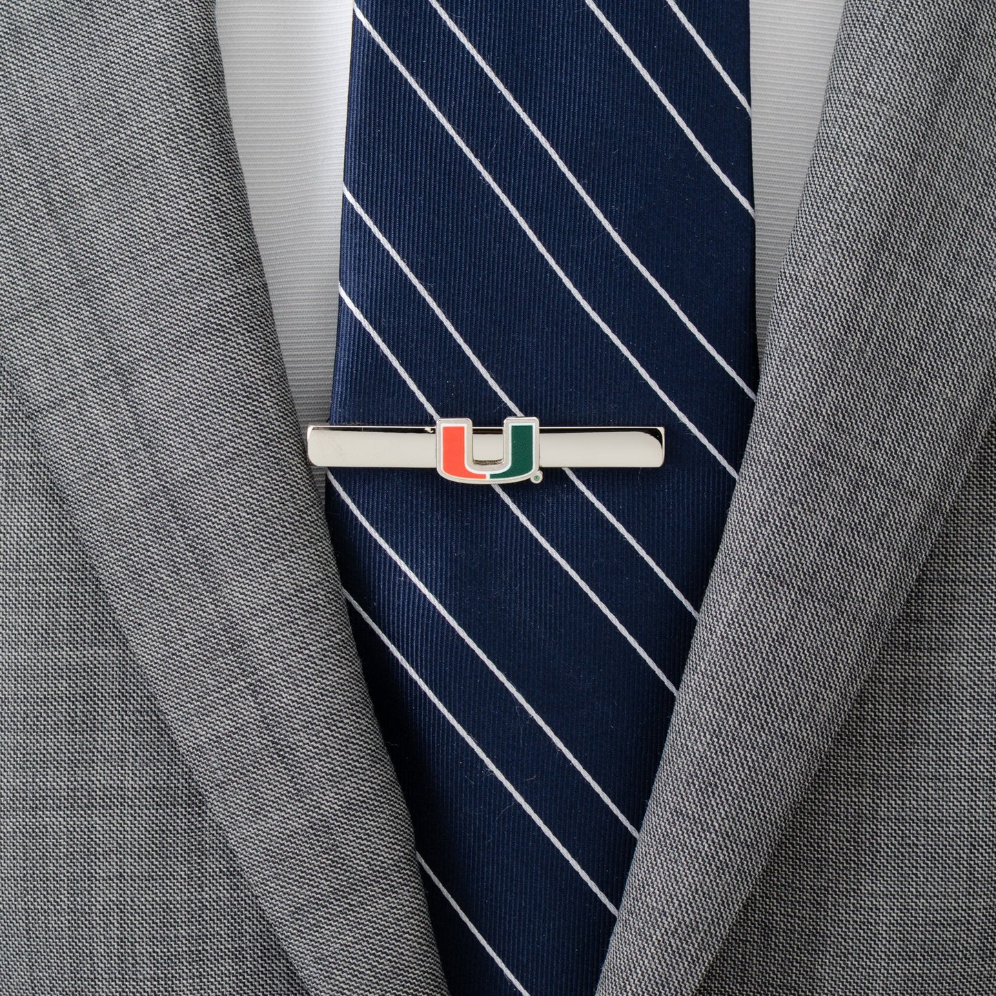 NCAA University of Miami Hurricanes Tie Clip - Cufflinks.com - Flyclothing LLC