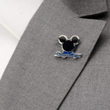 MLB Mickey & LA Dodgers Lapel Pin - Cufflinks.com - Flyclothing LLC