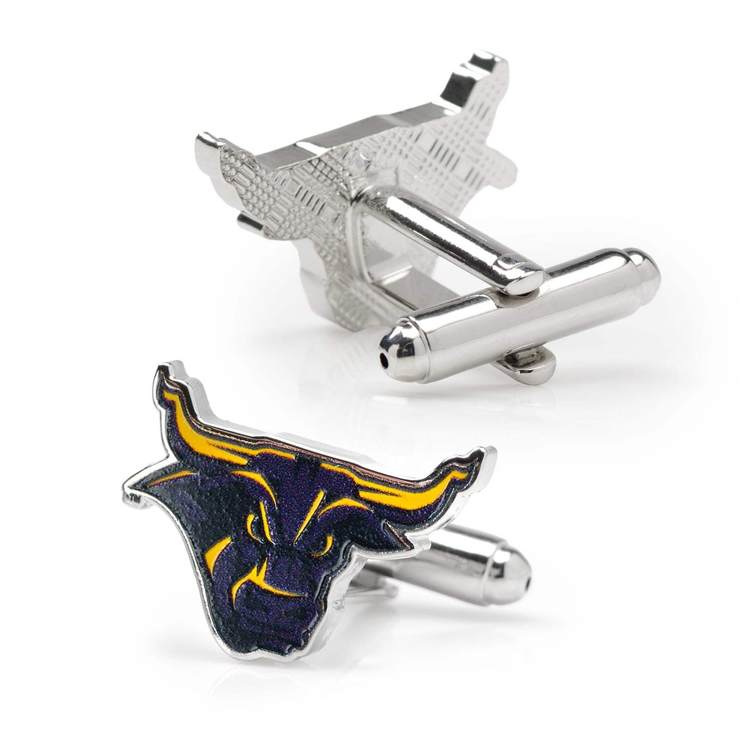 NCAA Mankato State Stomper Mascot Cufflinks - Cufflinks.com - Flyclothing LLC