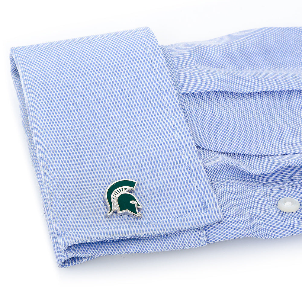 NCAA Michigan State Spartans Cufflinks - Cufflinks.com - Flyclothing LLC