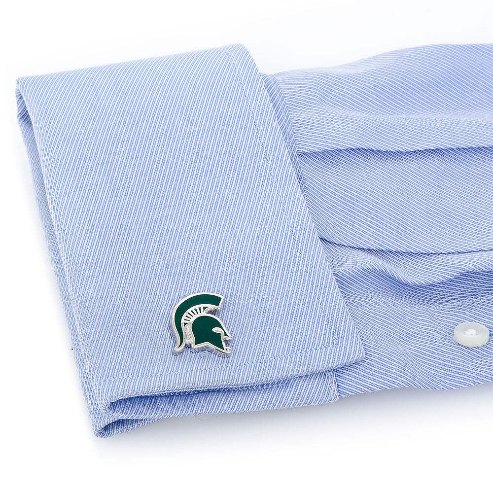 NCAA Michigan State Spartans Cufflinks - Cufflinks.com - Flyclothing LLC