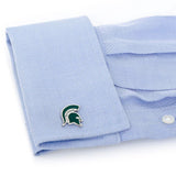 NCAA Michigan State Spartans Cufflinks - Cufflinks.com - Flyclothing LLC