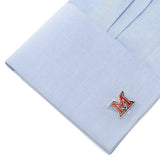 NCAA Miami University of Ohio Cufflinks - Cufflinks.com - Flyclothing LLC