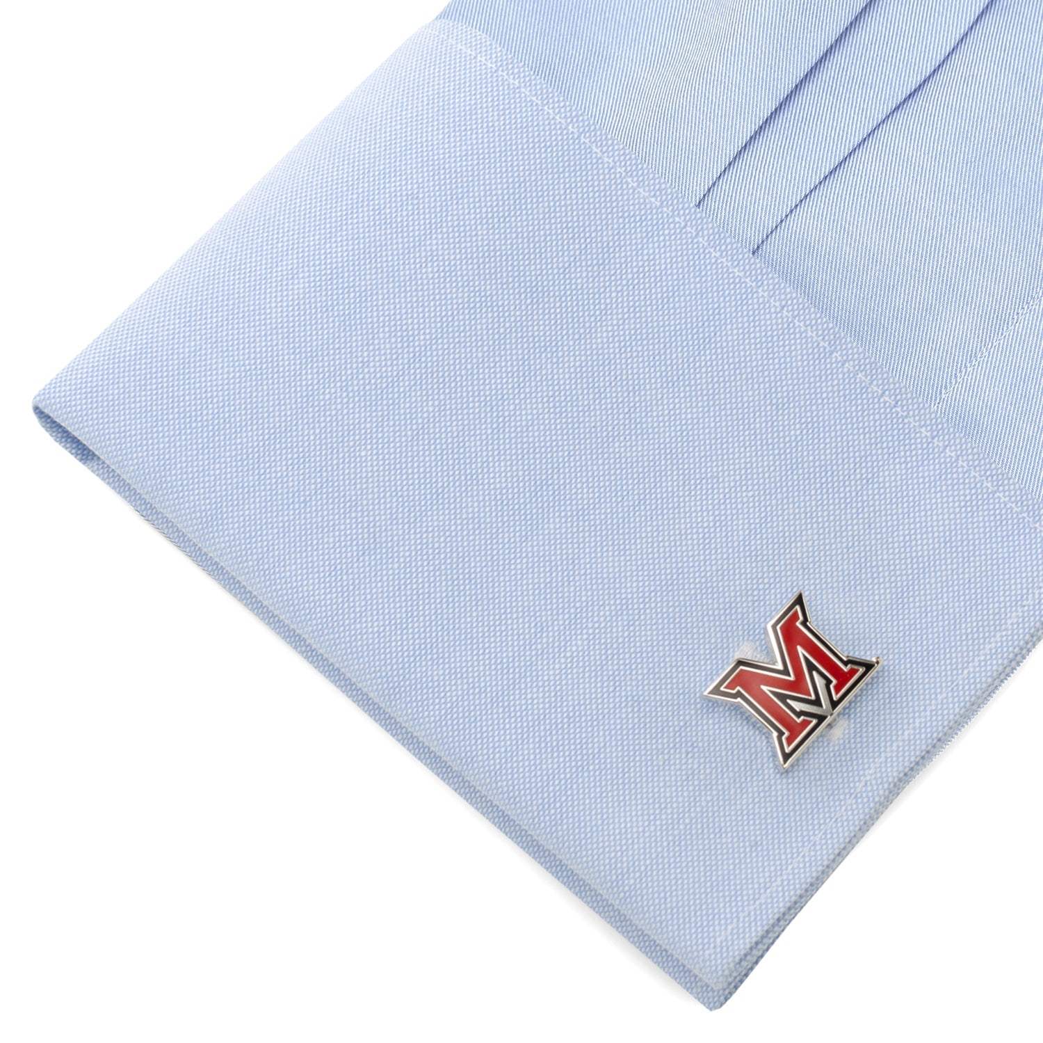 NCAA Miami University of Ohio Cufflinks - Cufflinks.com - Flyclothing LLC