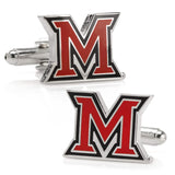 NCAA Miami University of Ohio Cufflinks - Cufflinks.com - Flyclothing LLC