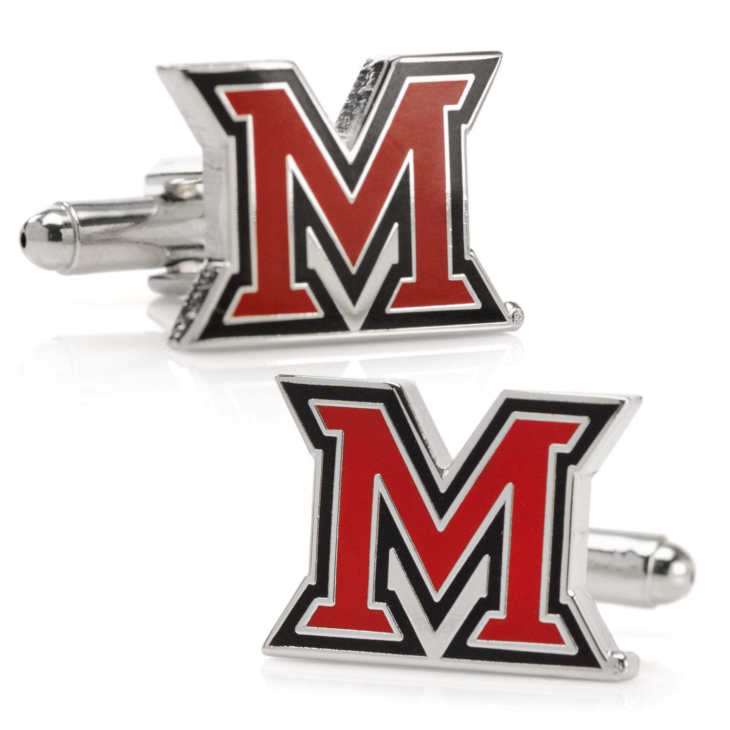 NCAA Miami University of Ohio Cufflinks - Cufflinks.com - Flyclothing LLC