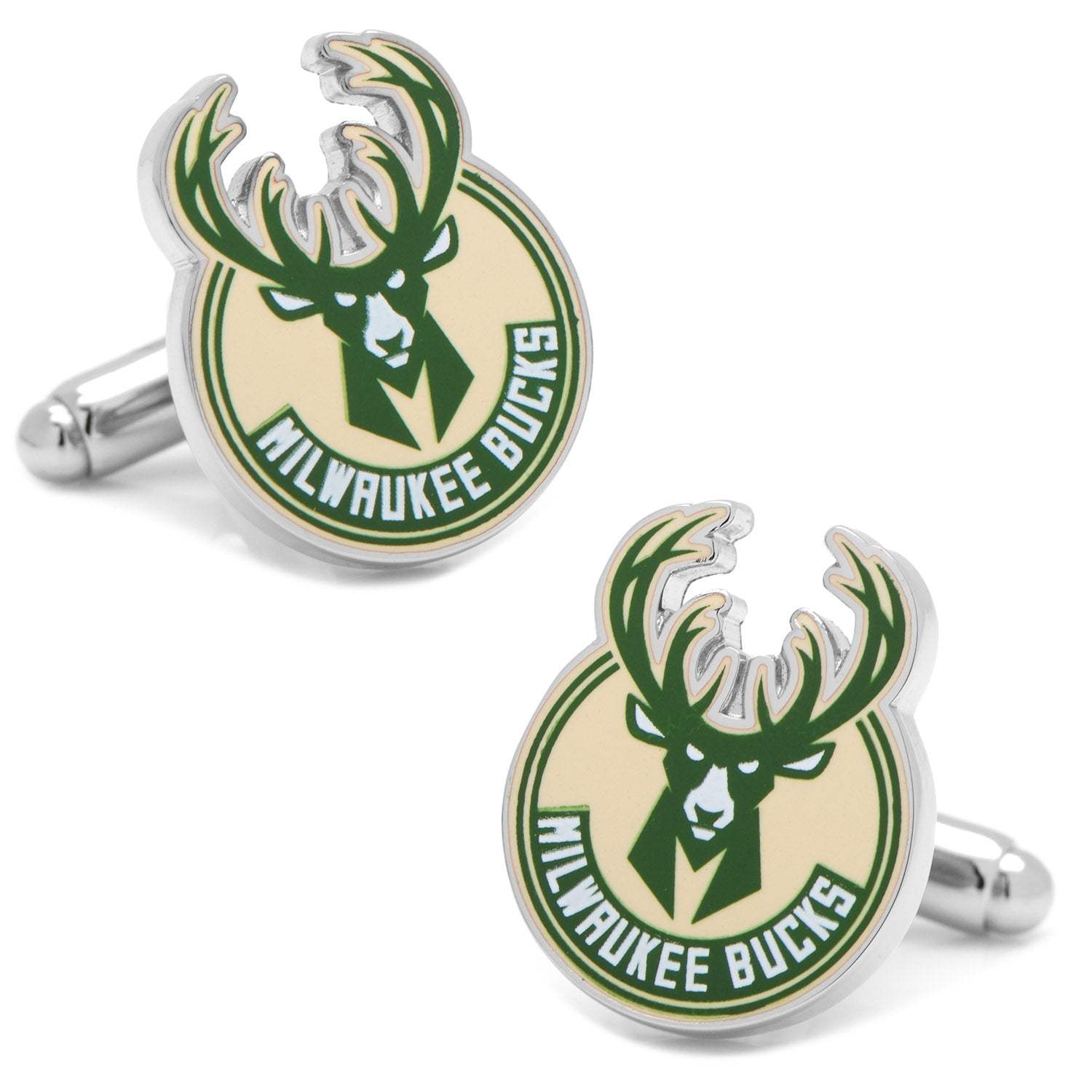 NBA Milwaukee Bucks Cufflinks - Cufflinks.com - Flyclothing LLC