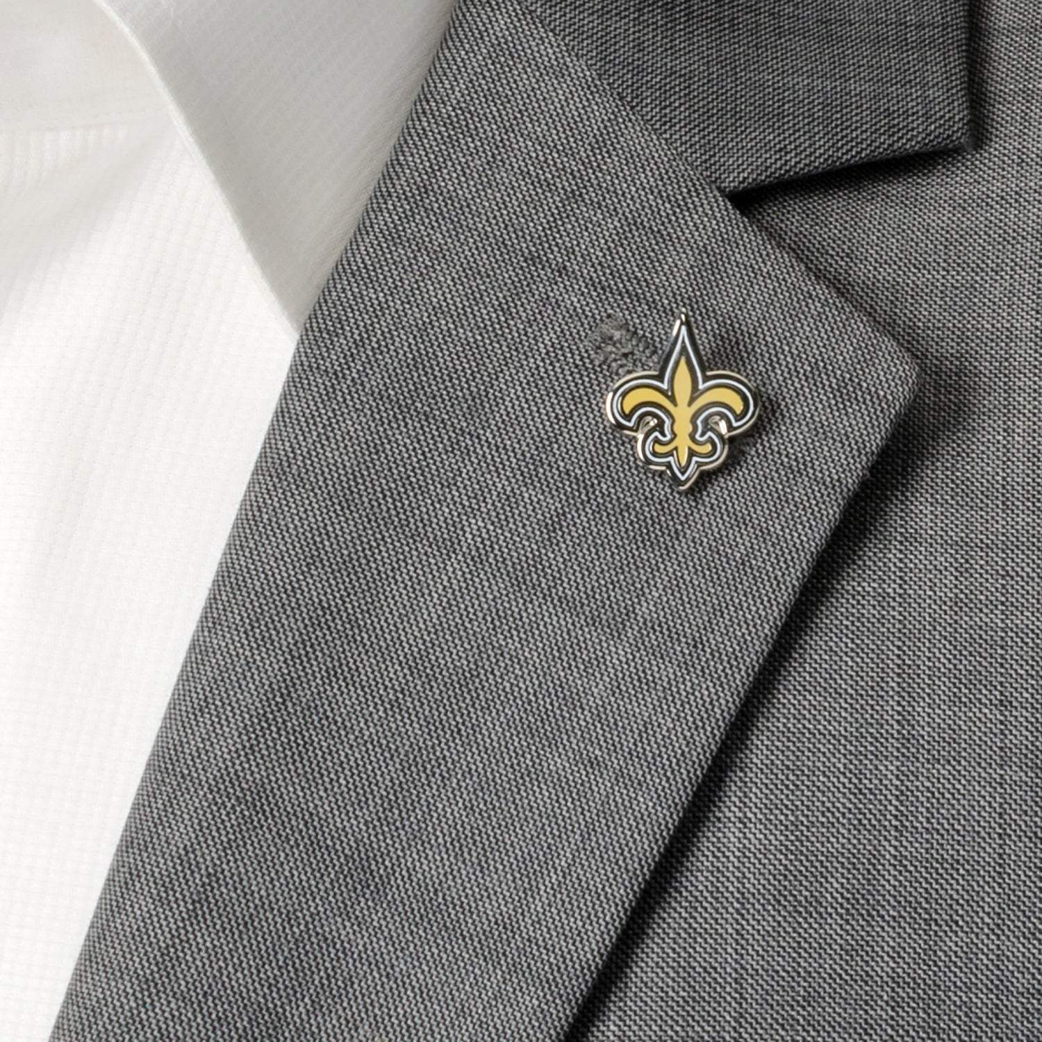 NFL New Orleans Saints Lapel Pin - Cufflinks.com - Flyclothing LLC