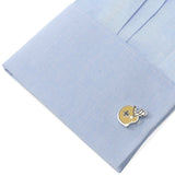 NFL New Orleans Saints Retro Helmet Cufflinks