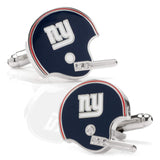 NFL New York Giants Retro Helmet Cufflinks - Cufflinks.com - Flyclothing LLC