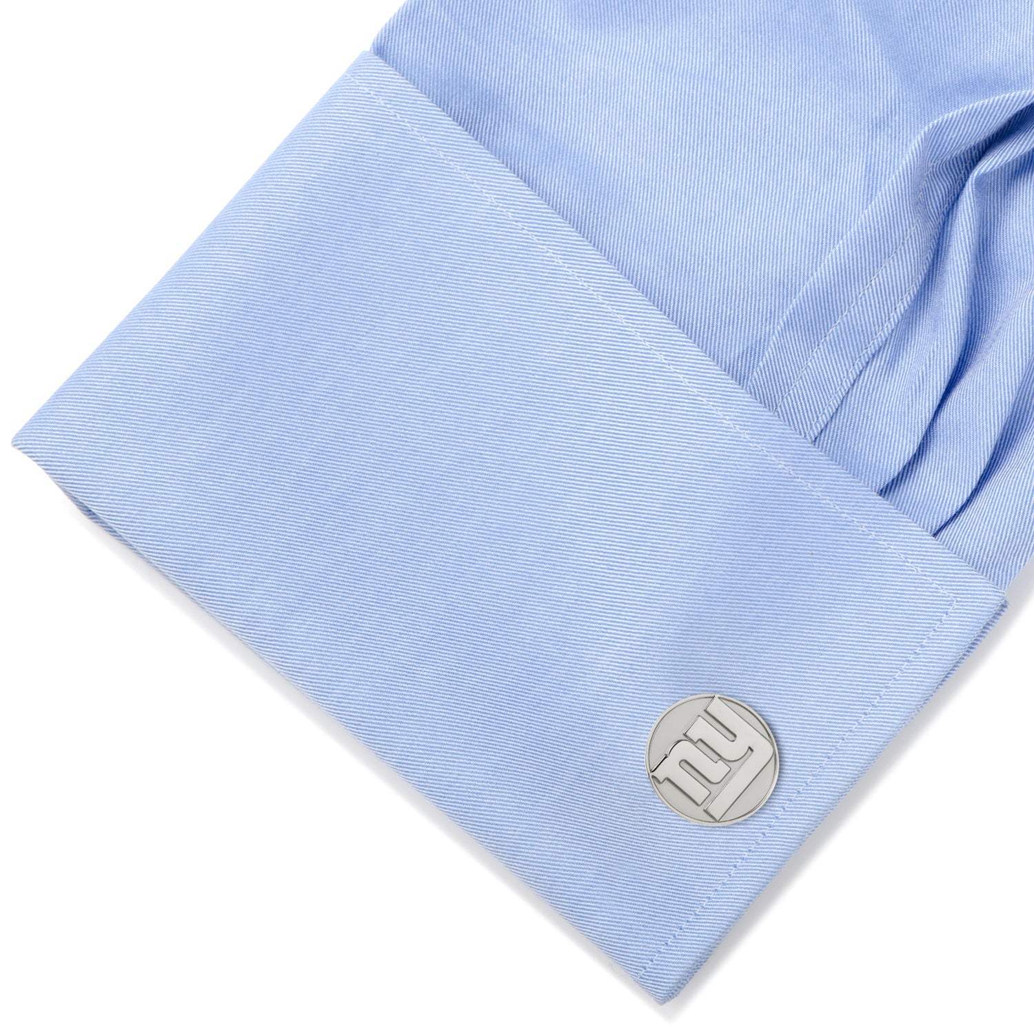 NFL New York Giants Silver Edition Cufflinks - Cufflinks.com - Flyclothing LLC