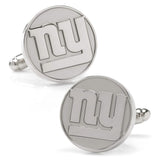 NFL New York Giants Silver Edition Cufflinks - Cufflinks.com - Flyclothing LLC
