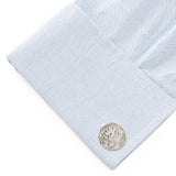 MLB New York Mets Silver Edition Cufflinks - Cufflinks.com - Flyclothing LLC