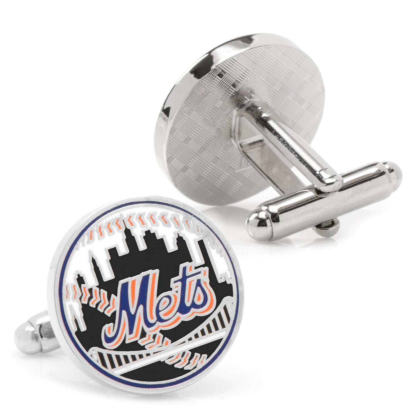 MLB New York Mets Baseball Cufflinks - Cufflinks.com - Flyclothing LLC