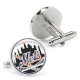 MLB New York Mets Baseball Cufflinks - Cufflinks.com - Flyclothing LLC