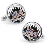 MLB New York Mets Baseball Cufflinks - Cufflinks.com - Flyclothing LLC