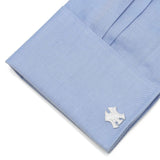 MLB New York Yankees Silver Logo Cufflinks - Cufflinks.com - Flyclothing LLC