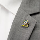 NCAA Oregon Ducks Mascot Cufflinks and Lapel Pin Gift Set