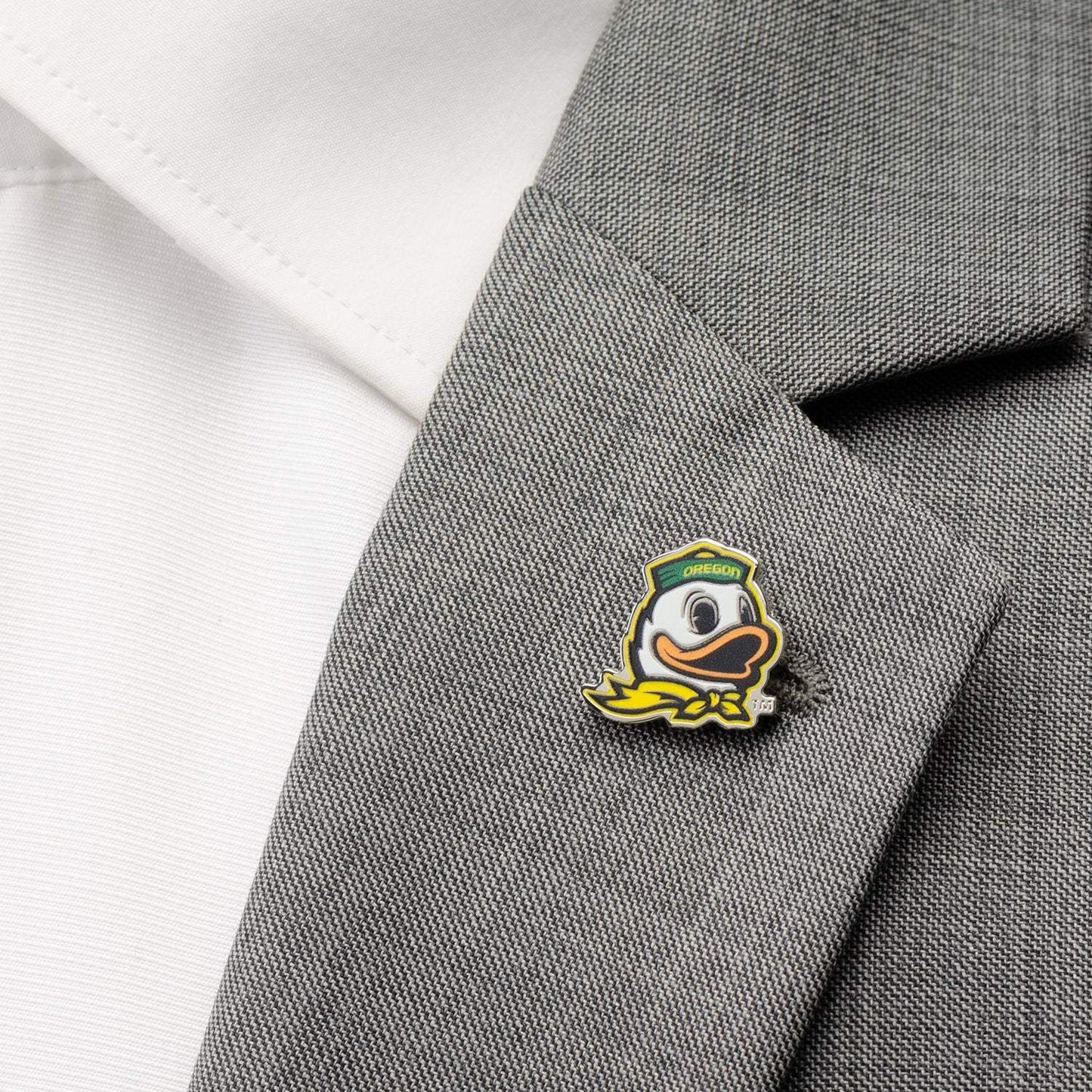 NCAA Oregon Ducks Mascot Lapel Pin - Cufflinks.com - Flyclothing LLC