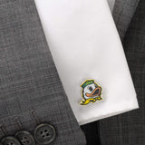 NCAA Oregon Ducks Mascot Cufflinks - Cufflinks.com - Flyclothing LLC