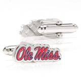 NCAA Ole Miss University Rebels Cufflinks - Cufflinks.com - Flyclothing LLC