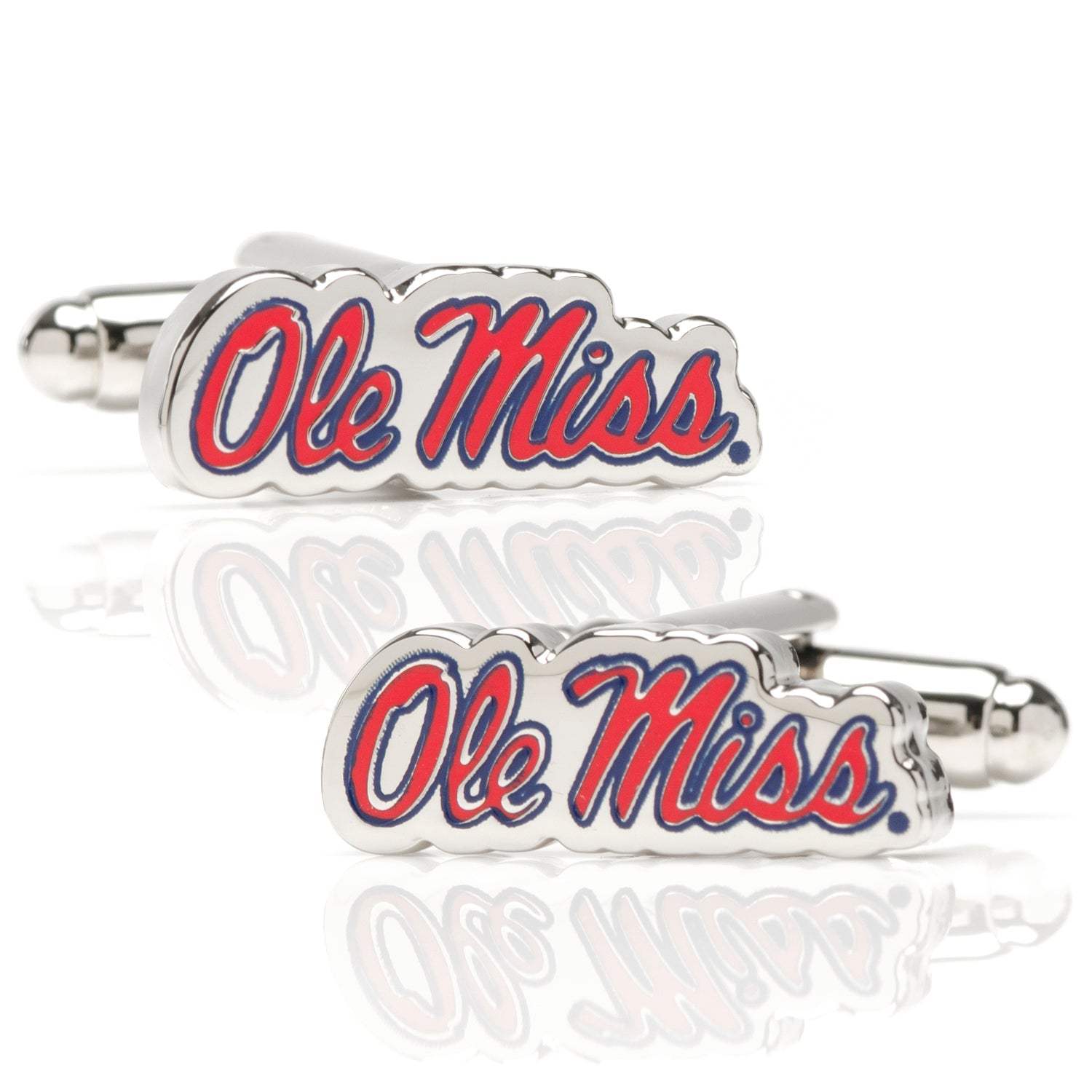 NCAA Ole Miss University Rebels Cufflinks - Cufflinks.com - Flyclothing LLC