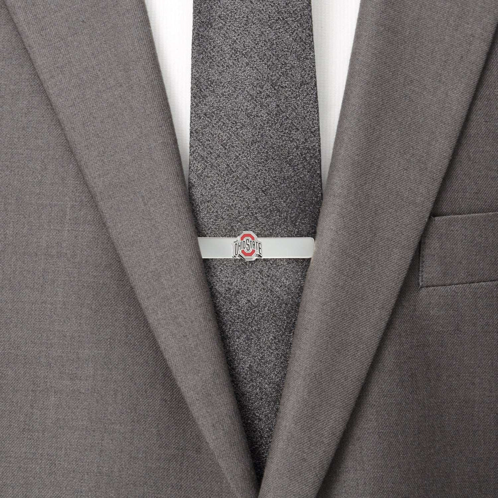 NCAA Ohio State University Cufflinks and Tie Bar Gift Set - Cufflinks.com - Flyclothing LLC
